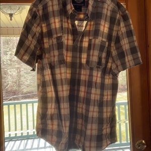 Harley Davidson Short Sleeve Embroidered Button Up